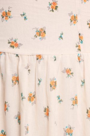 Oakley Maxi Dress – Yellow Floral