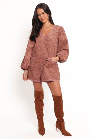 Orio Playsuit – Mauve Multi