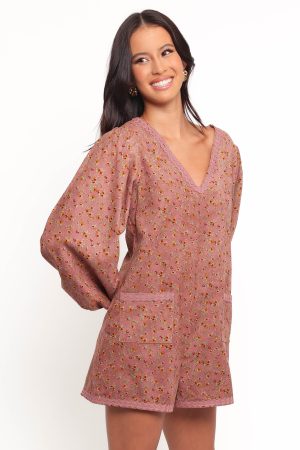 Orio Playsuit – Mauve Multi