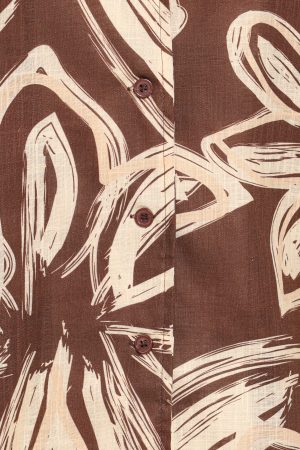 Pacifica Shorts – Chocolate Floral