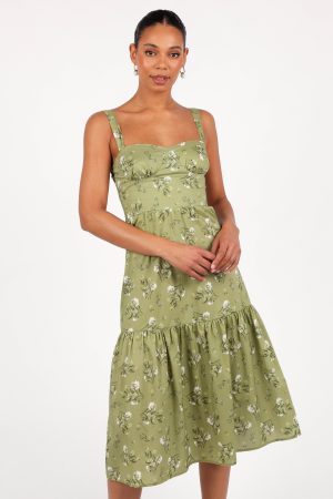 Paisley Midi Dress – Sage Botanica