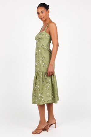 Paisley Midi Dress – Sage Botanica