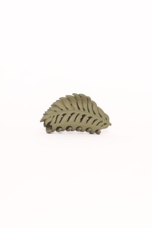 Palm Hair Clip – Green