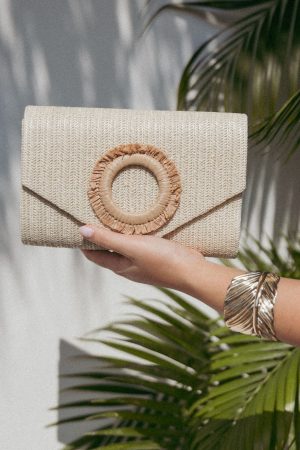 Panama Clutch – Sand