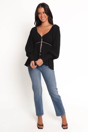 Pannia Top – Black