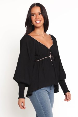 Pannia Top – Black