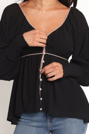 Pannia Top – Black