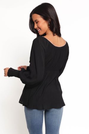 Pannia Top – Black