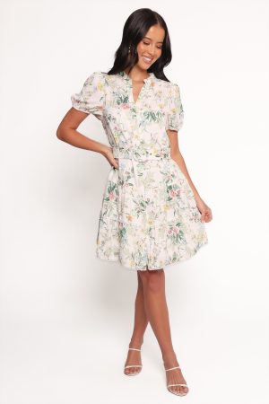 Paula Mini Dress – Multi Floral