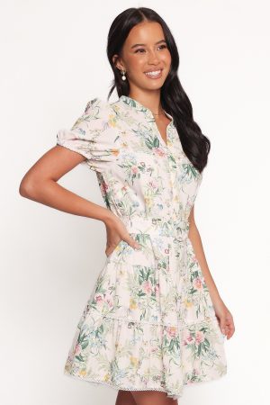 Paula Mini Dress – Multi Floral