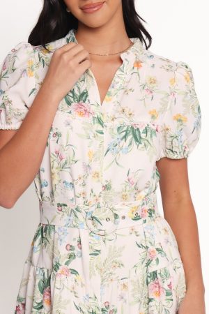 Paula Mini Dress – Multi Floral