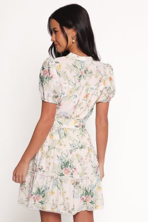 Paula Mini Dress – Multi Floral