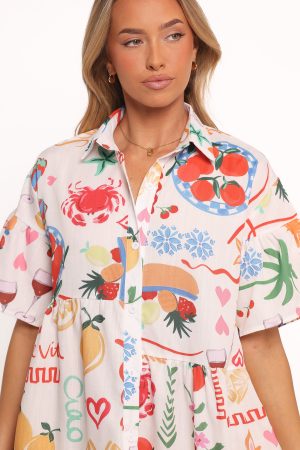 Peachy Mini Dress – Dolce Vita