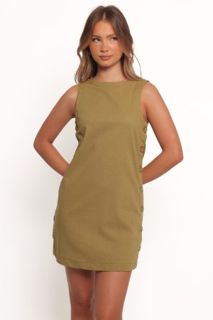 Penelope Mini Dress – Green