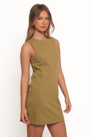 Penelope Mini Dress – Green