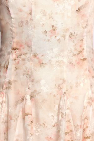 Petra Midi Dress – Cream