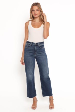 Pleaser Wide Leg Crop Jean – Uptown
