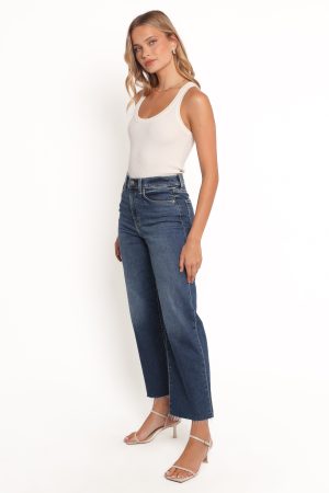 Pleaser Wide Leg Crop Jean – Uptown