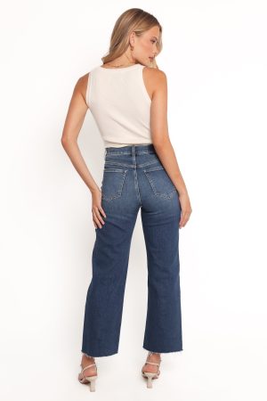 Pleaser Wide Leg Crop Jean – Uptown