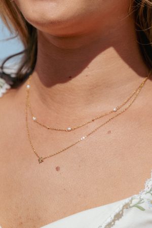 Priscilla Necklace – Gold