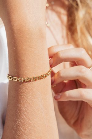Priya Bracelet – Gold