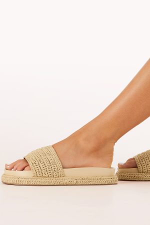 Quartilla Sandals – Natural Raffia