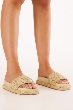 Quartilla Sandals – Natural Raffia