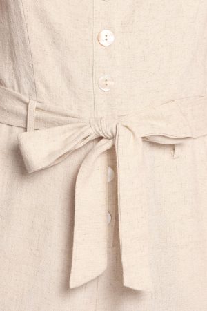 Rachel Jumpsuit – Beige