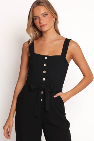 Rachel Jumpsuit – Black