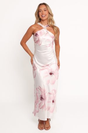 Regina Maxi Dress – Pink Floral