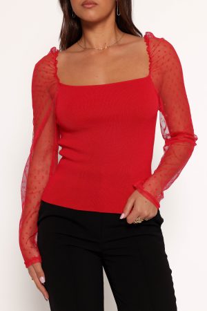 Rigala Top – Red