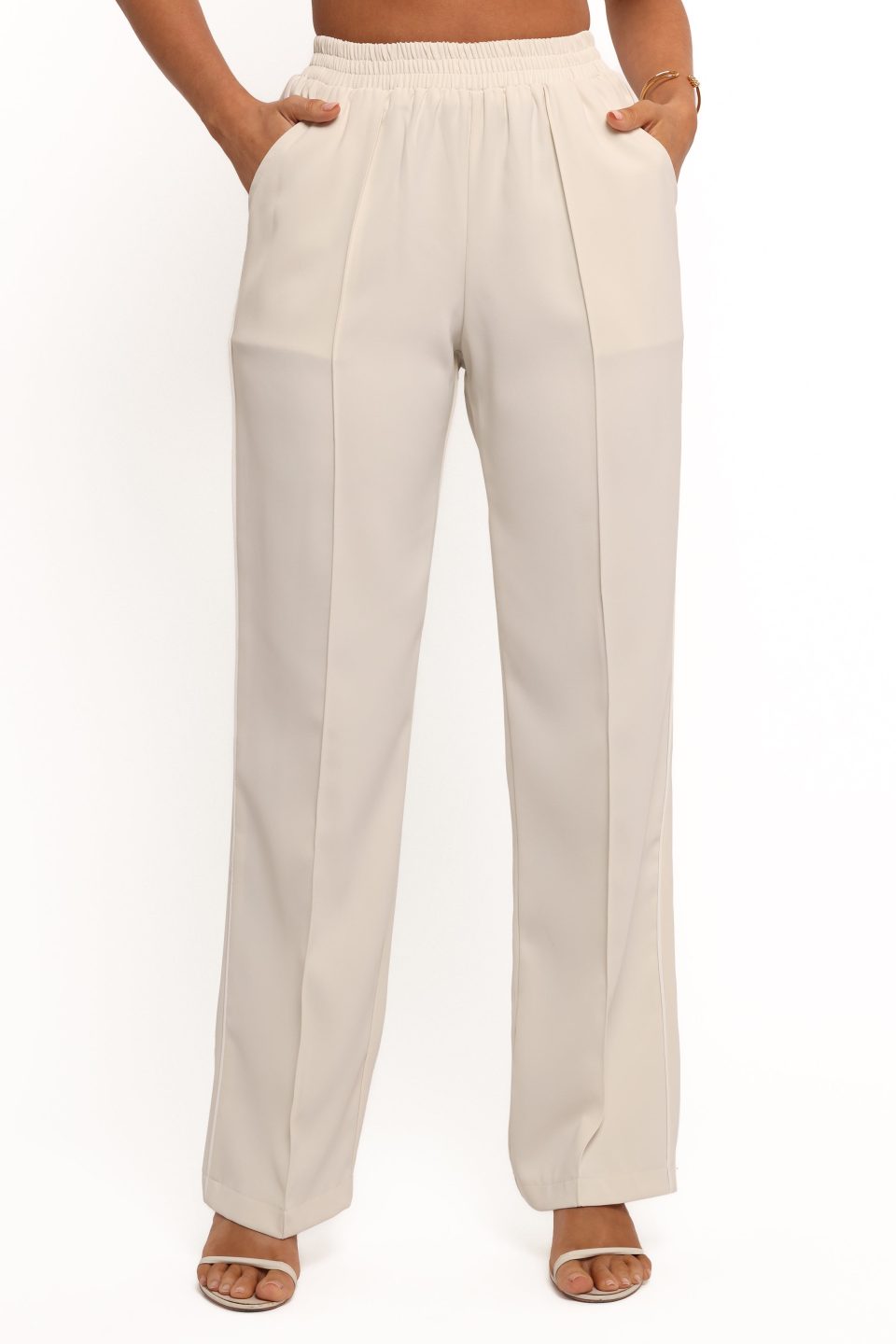 Roben Pants - White Cream