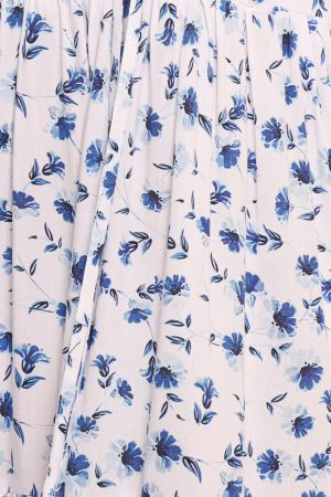 Roberts Maxi Dress – Blue Ditsy Floral