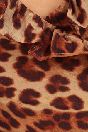 Romelly Mini Dress – Leopard