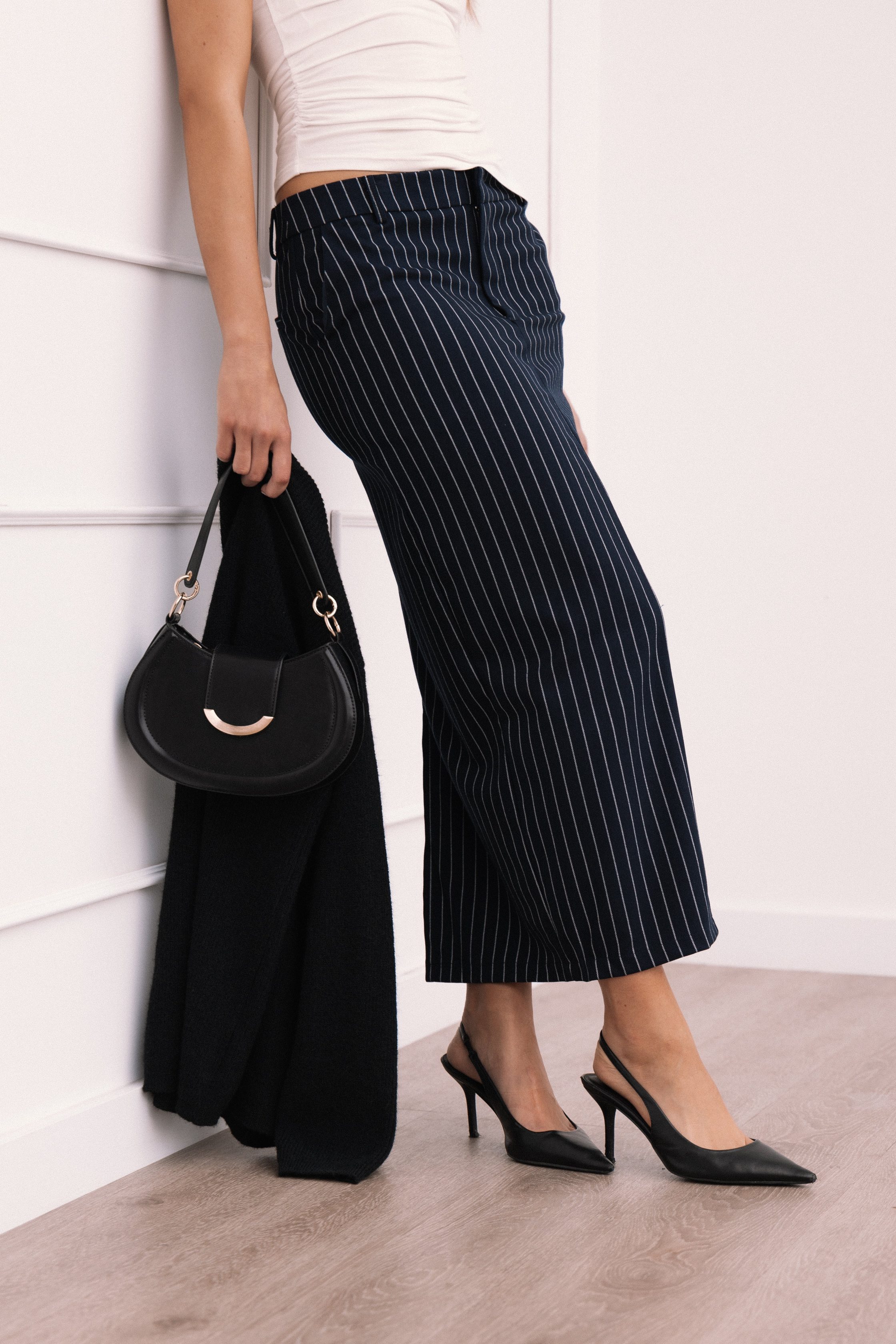 RomyKnitTop-White_ElloryMidiSkirt-NavyPinstripe11-11