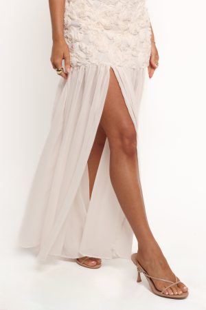 Romy Maxi Dress – Cream