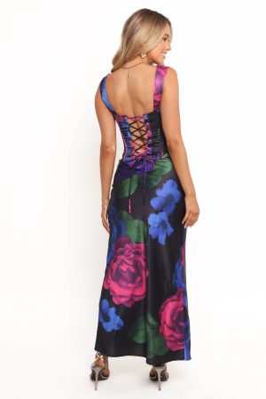 Rosalia Maxi Skirt – Pink Multi