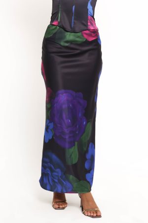 Rosalia Maxi Skirt – Pink Multi