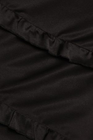 Roxanne Halterneck Maxi Dress – Black