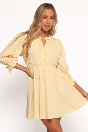 Russell Mini Dress – Yellow