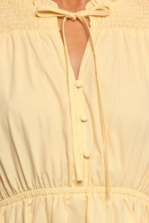 Russell Mini Dress – Yellow