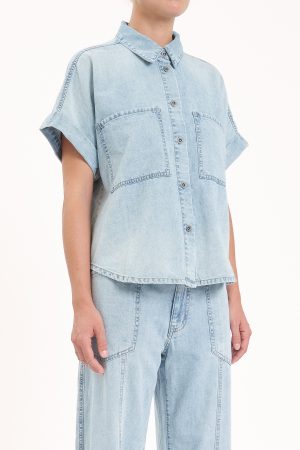 Shore Button Front Shirt – Wild Card