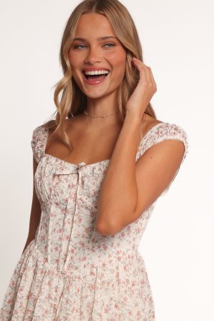 Sabella Mini Dress – Blush Azalea