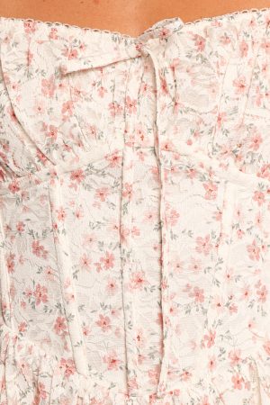 Sabella Mini Dress – Blush Azalea