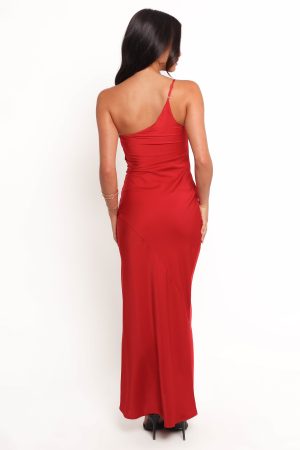 Safir Maxi Dress – Red