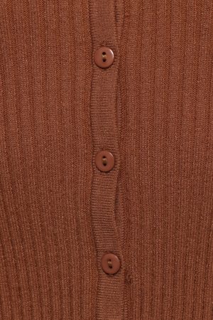 Sakuna Long Sleeve Top – Cognac