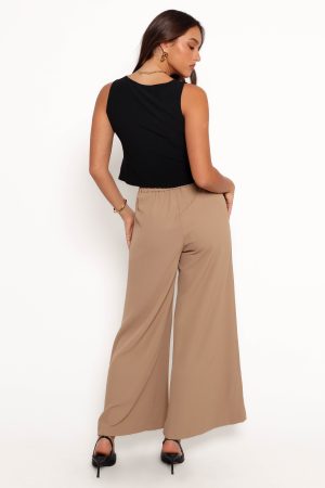 Laila Pant – Taupe