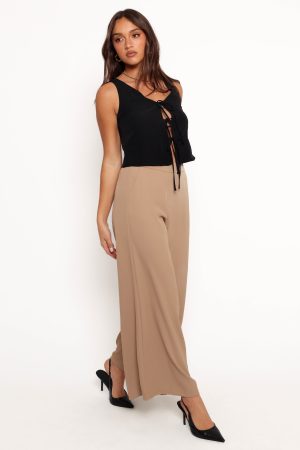 Laila Pant – Taupe