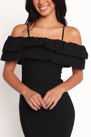 Sammi Midi Dress – Black