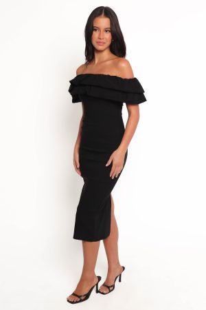 Sammi Midi Dress – Black